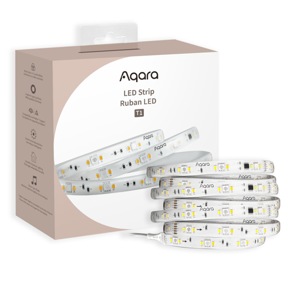 Aqara Led strip T1 Zigbee RGB + 27006500K 2 meter Basisset Aqara 123led.nl